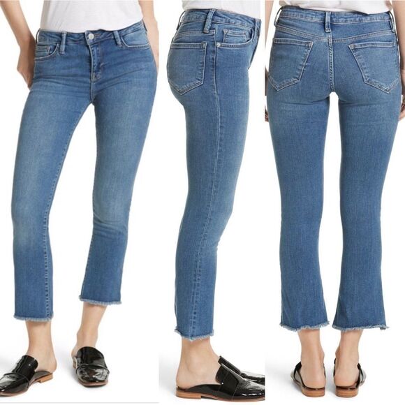 Free People Denim - Free People Crop Straight Jeans NWT